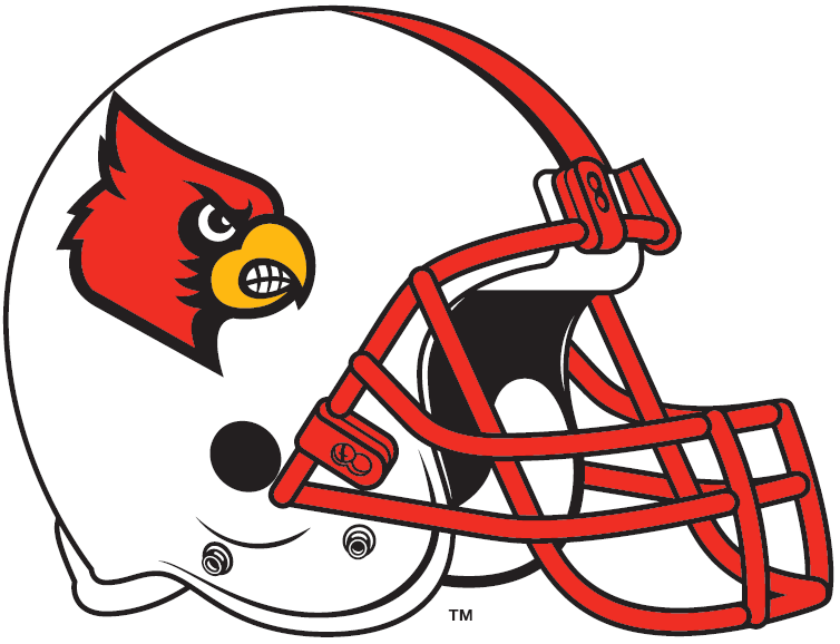 Louisville Cardinals 2007-2008 Helmet Logo iron on transfers for clothing